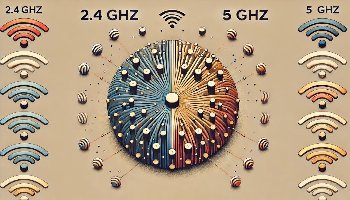 Qual è la differenza tra router sulla frequenza 2,4 GHz e 5 GHz?